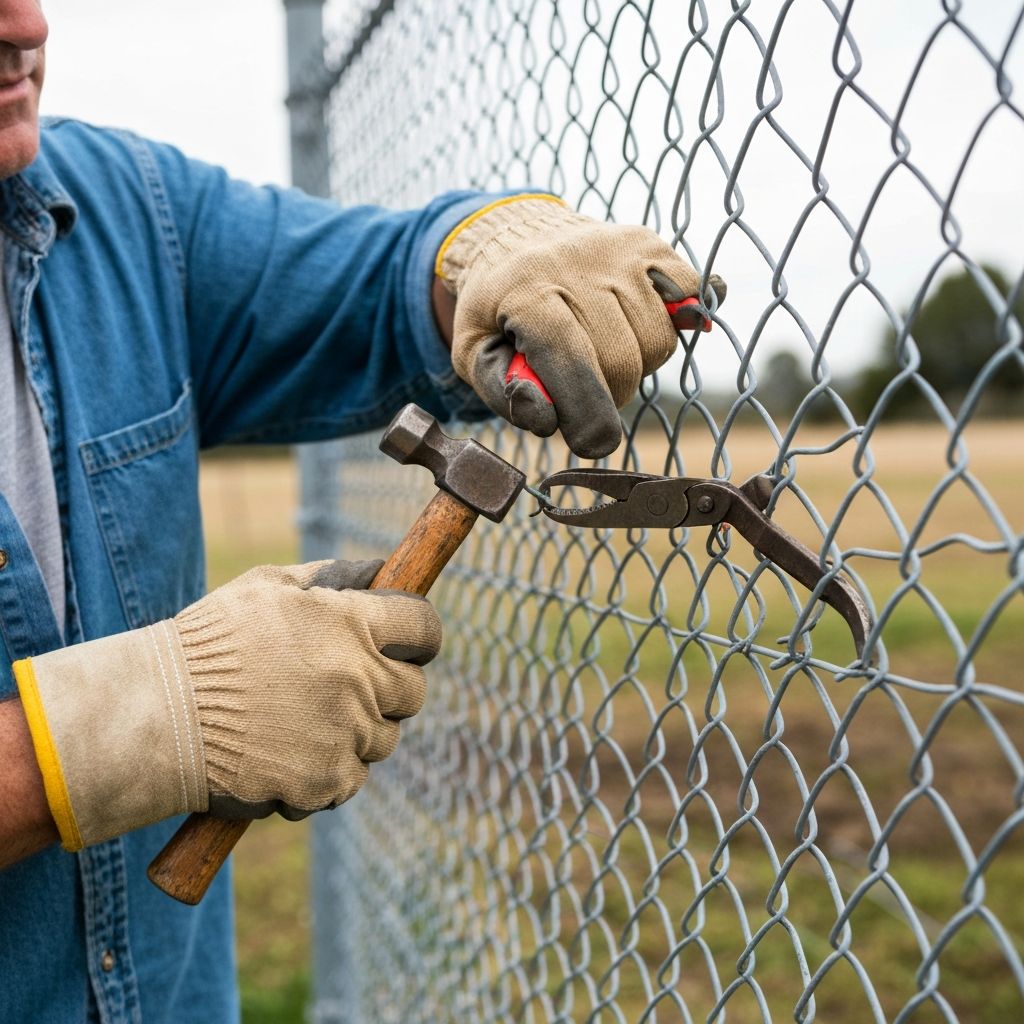 Professional fence repair service